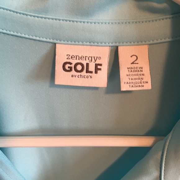 Chicos golf shirt, size two is a large - Picture 2 of 5